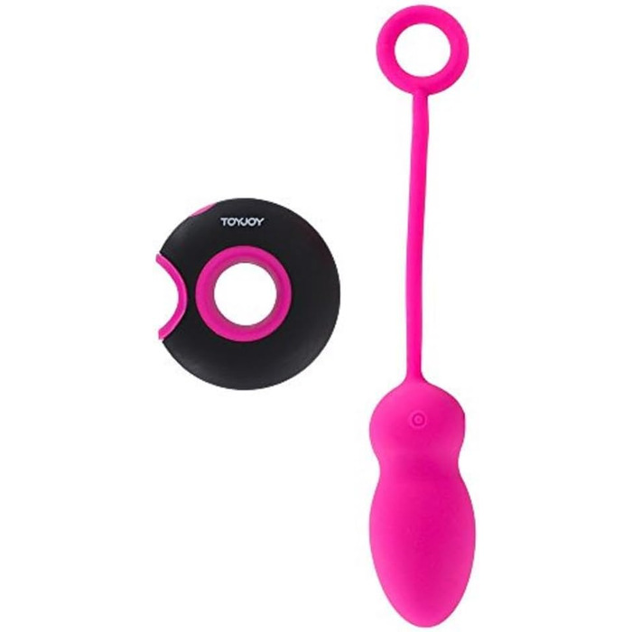 Toyjoy Caresse Embrace II: Вібраційний яйцеподібний масажер з дистанційним керуванням, фіолетовий (1 шт.)
