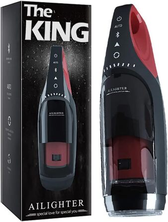 Електричний мастурбатор для чоловіків з 10 режимами, телескопічною функцією та ротаційним масажем. Автоматичний секс-іграшка, пеніс-насос