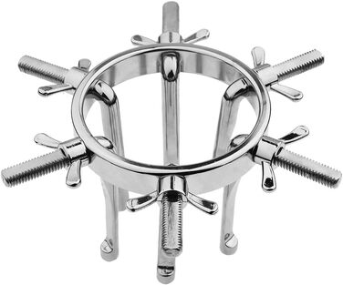 Анальний дилататор металевий для жінок та чоловіків - набір для анального сексу та дослідження, спекулум, експандер