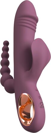 Вібратор You2Toys Slim Rabbit Grün, 3,6 см (фіолетовий)