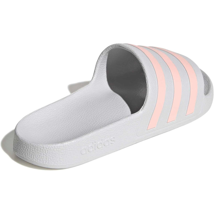 Чоловічі та жіночі тапочки Adidas Adilette Aqua сірого кольору Dash Grey Haze Coral, розмір 38 EU