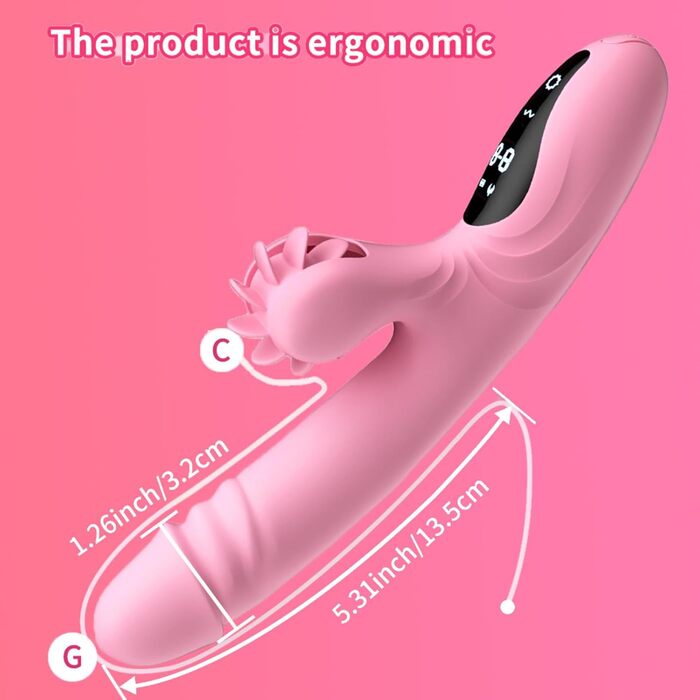 Вібратор для жінок Rabbit з 9 функціями та підігрівом (зелений)