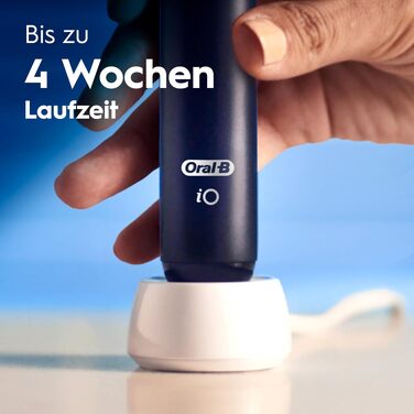 Електрична зубна щітка Oral-B iO Series 2, чорна (Night Black), 3 режими чищення, набір з 2 щіток та дорожнім футляром