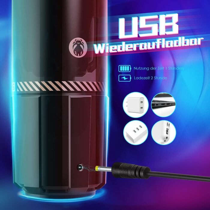 Електричний секс-іграшка для чоловіків: вібраційний статевий мультик з 3D-вагіною, чорний, XXL