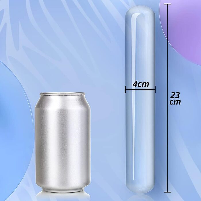 Анальний дилда з скла, XL - стимулятор G-точки, масажер простати, для парної еротики