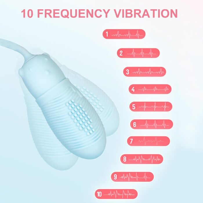 Вібруюче яйце 10 режимів: Bluetooth, керування через додаток, для жінок. Інтимні іграшки для дорослих