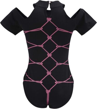 Дитячий боді-піжама Littleforbig All Tied Up чорного кольору, розмір M