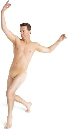 Танго-пояс Capezio для чоловіків з підкладкою, база - спідня білизна (L, Натуральний колір)