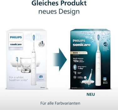 Електрична звукова зубна щітка Philips Sonicare DiamondClean 9000 HX9911/94 з датчиком тиску, 4 режимами очищення, стаканом для зарядки та USB-кейсом, Rose Gold