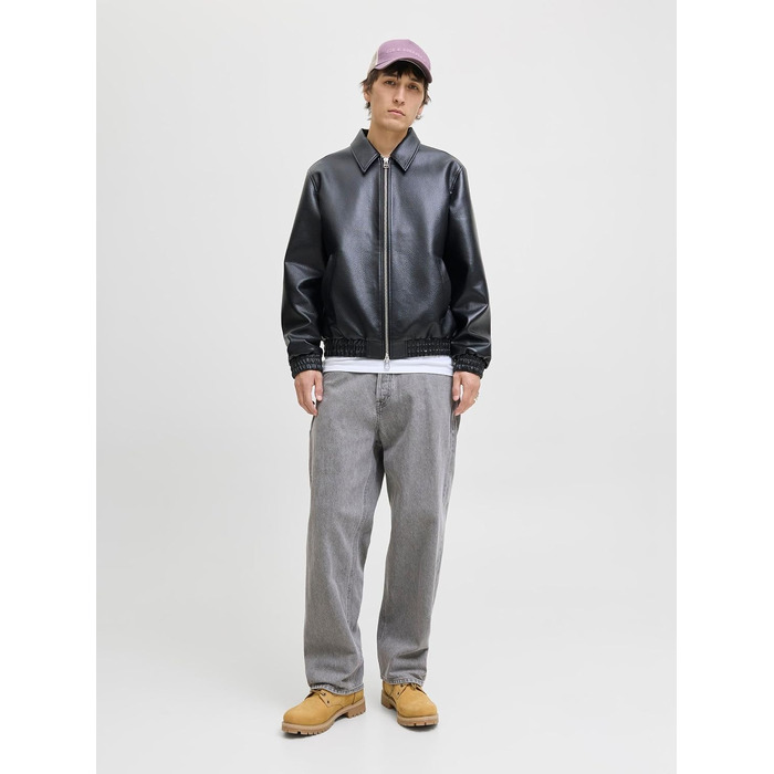 Чоловічі джинси Jack & Jones Jjialex Original Sq 067 Noos сірого кольору, розмір 30W/32L