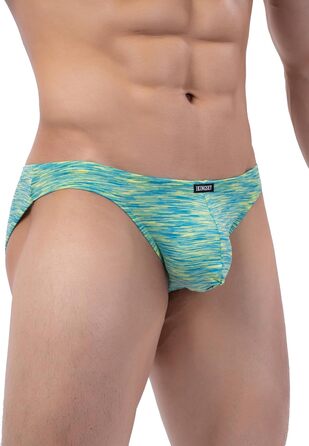 Сексуальна чоловіча труси з великою кишенею iKingky, швидковисихаюча білизна для чоловіків (XL, Зелений)