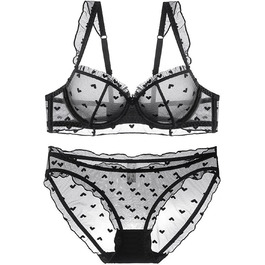 Жіноча спідня білизна: сексуальний комплект з мережива, ніжна піжама, babydoll, відкрита спина, чорний колір. Ідеально для вечірок та створення еротичного образу. З панчіхами.