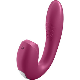 Satisfyer Sunray Connect App Rabbit - вібратор для жінок з підключенням по Bluetooth | Інтимна іграшка кролик | Стимуляція клітора та G-точки | Водостійкий (IPX7) | З можливістю зарядки | З високоякісного силікону | Однорозмірна іграшка для дорослих
