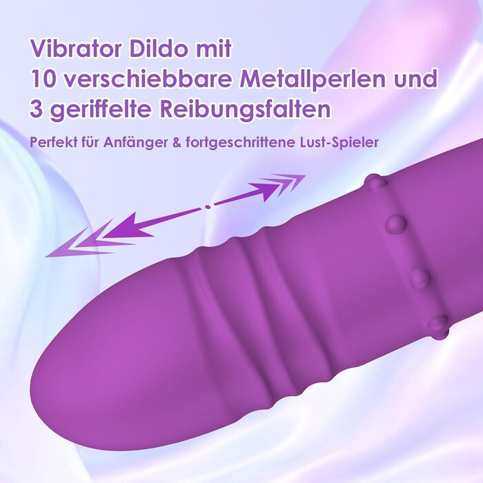 Вібратор для жінок G-Spot Klitoris, сексуальні іграшки для жінок з 10 функцій вібрації, телескопічний вібратор, набір вібраторів для жінок та пар, анальний вібратор, мастурбатор сексуальні іграшки