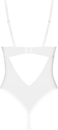 Сексуальний жіночий комплект спідньої білизни Selente Love & Fun: мереживний боді та сатинова маска для очей (M-L), червоний