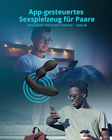 Lovense Edge 2: чоловічий анаплаг з пультом керування, вібрація простати, Bluetooth, 10000+ режимів, іграшки для дорослих