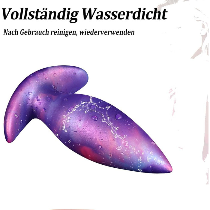 Анальний плаг Kuaecr Weichen Silikon XL для масажу G-точки та простати | Іграшки для дорослих