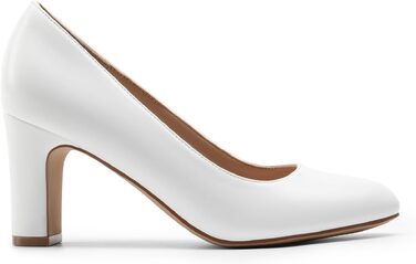 Жіночі класичні туфлі-човники Dream Pairs з закритим носком, білі, розмір 40 EU