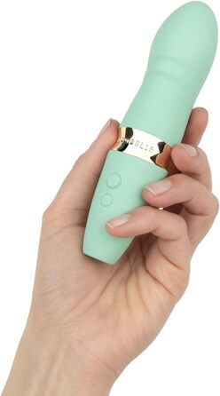 Вібратор AMORELIE Quickie для G-точки, 15 см, зелений | Водостійкий, з акумулятором