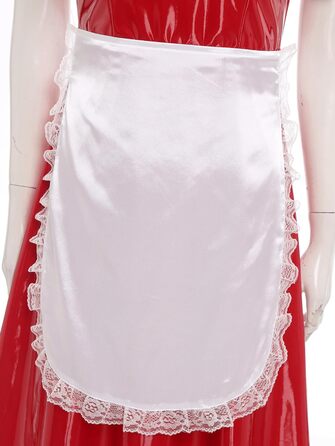 Костюм для косплею Halloween Cosplay Kleid від Vxuxlje: сукня з мереживом, французький стиль, для карнавалу (S, червоний)