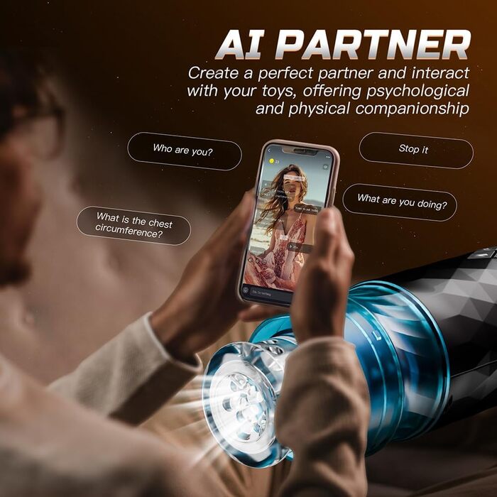 Електричний мастурбатор для чоловіків Guspiun з пультом дистанційного керування, 7 телескопічних функцій та 7 обертових режимів. Масажер для чоловічих статевих органів, еротичний масаж