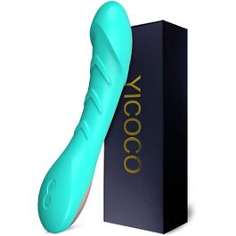 Вібратор для жінок G-Spot, силіконовий стимулятор клітора, 12 режимів вібрації, зелений колір