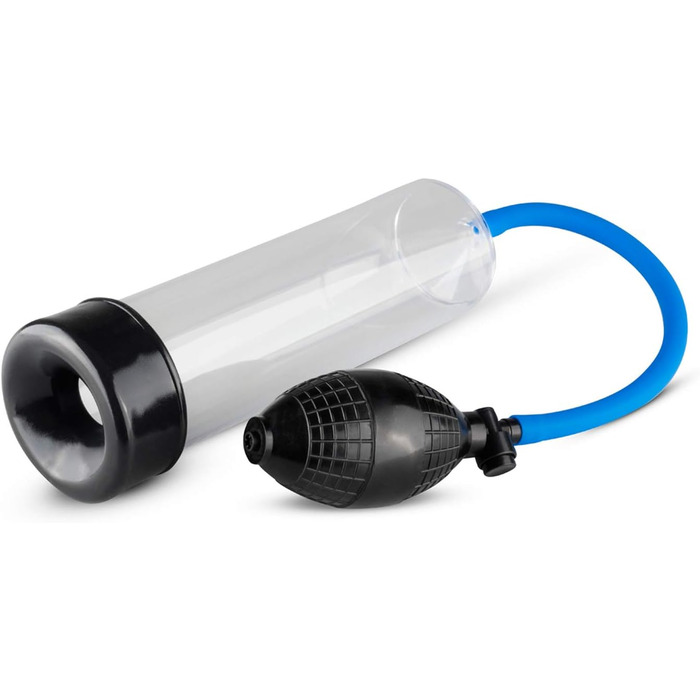 Насос для збільшення статевого члена, посилення ерекції, для чоловіків - з кулькою, прозорий