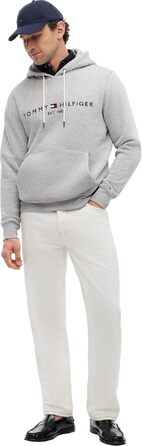 Чоловічі штани Tommy Hilfiger Mw0mw11599 Bau Sky Captain, сірі (Cloud Htr), розмір 3XL