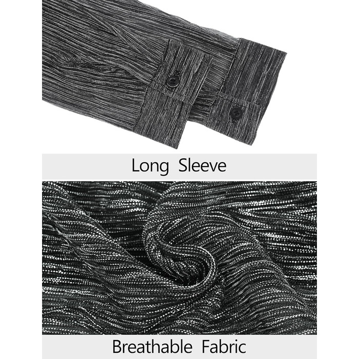 Чоловіча прозора футболка Panegy з мереживом та сіткою, чорна (M)