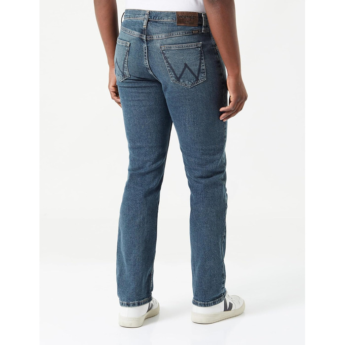 Чоловічі джинси Wrangler Regular Fit, середня посадка, чорні (W31 L34, River)