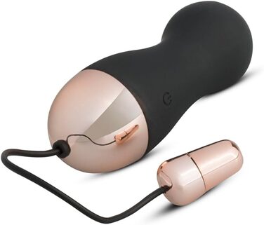 Teazers Вібруюче яйце з пультом дистанційного керування, гладке