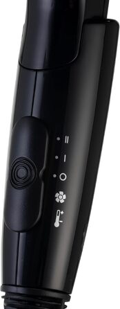 Фен для волосся Braun Satin Hair 3 Style&Go HD350 з іонізацією IonTec, складаний, 1600 Вт, чорний
