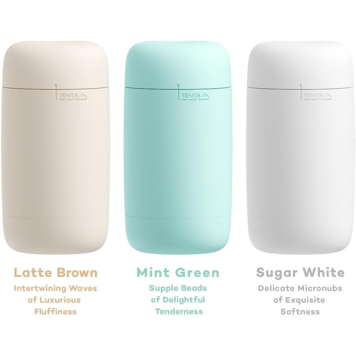 Мастурбатор Tenga Puffy Erdbeerrosa (Полунично-рожевий) 16,5 см (Sugar White)