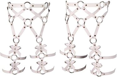 Жіночий корсет-зачіп з PU шкіри, чорний, стимпанк, корсет з ремінцями