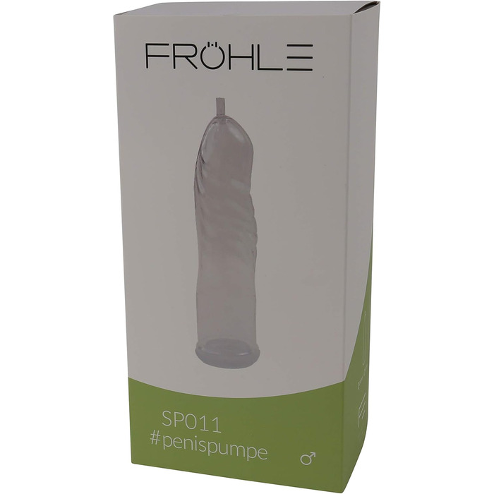 Електрична чоловіча помпа Fröhle PP020, прозора (1 шт.)