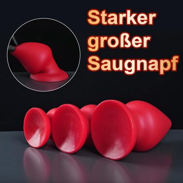 Анальний плагін NAIXBTY з силікону, XL, з присоскою для масажу G-точки та простати. Іграшки для дорослих для жінок та чоловіків