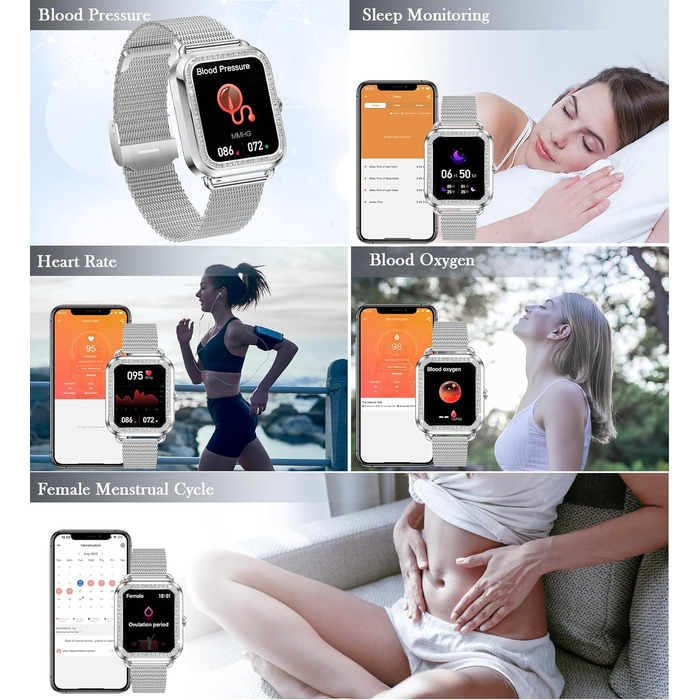 Смарт-годинник I52 Smartwatch сріблястого кольору