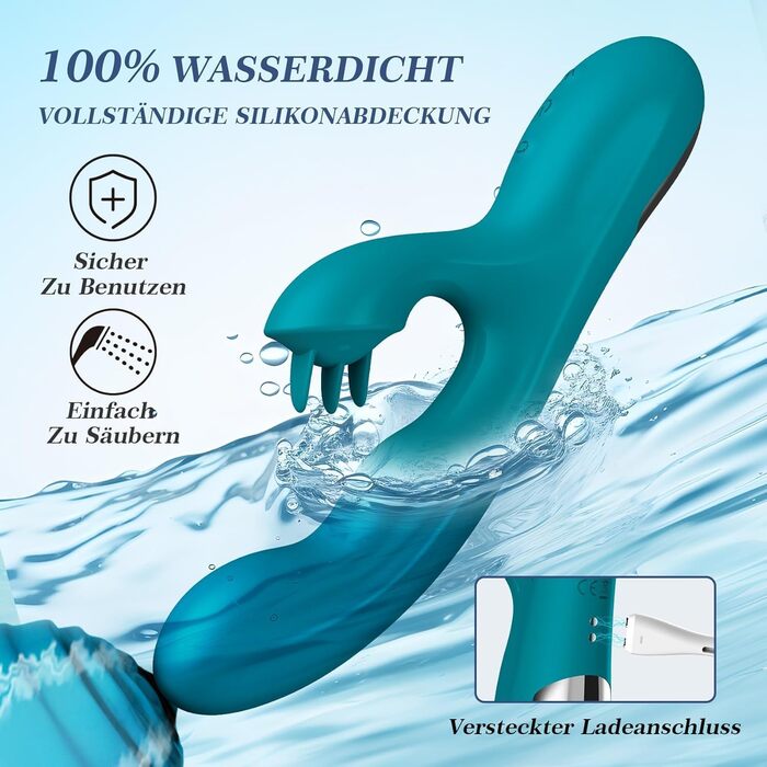 Вібратор дилда для пар, набір вібраторів для жінок G-точка, кліторальний стимулятор з 9 режимів вібрації, 23 см, сексуальні іграшки