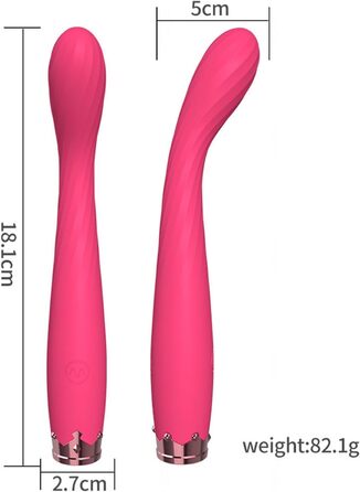 Вібратор для жінок G-Spot Dildo Rabbit Vibrator з 10 режимами вібрації, рожевий