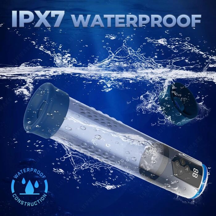 Електрична помпа для збільшення пеніса PINTLE з 5 режимами вакууму - для чоловіків