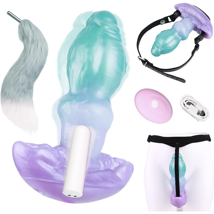 Анальний вібратор для чоловіків та жінок: набір для стимуляції простати, анальні дільда та вібратори