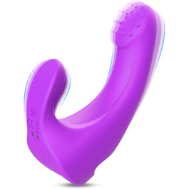 Вібратор для пальця Jinqian з 9 режимами вібрації - для клітора та G-точки. Міні-вібратор для жінок, секс-іграшка