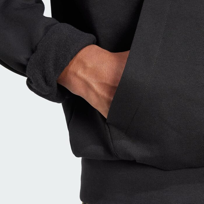 Чоловіча худі adidas Performance Feelcozy, чорна з білим, розмір XL