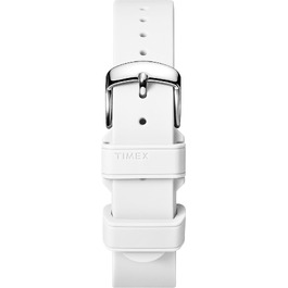 Силіконовий ремінець для смарт-годинника Timex IQ+ Move 18мм, білий