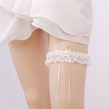 Біле мереживний стрінг для нареченої, мереживний стрінг для ніг, мереживний обруч для стегон, білий мереживний стрінг для весілля, універсальний розмір