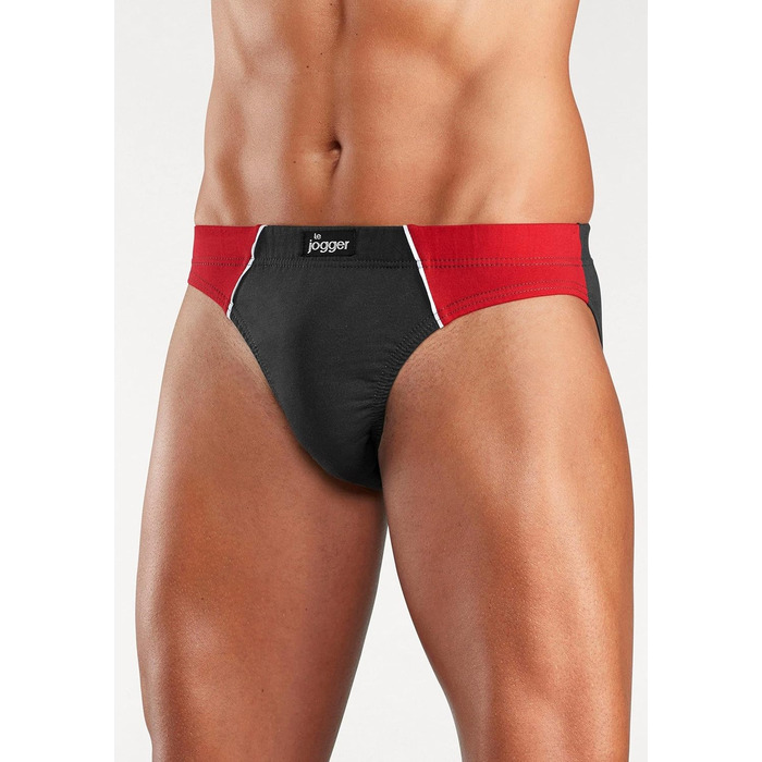 Спортивні штани чоловічі e Jogger з контрастними вставками та пасками, приємні на дотик. 6 X Морський / Кольорові вставки (3XL, 12 X Чорний / Морський / Кольоровий)