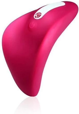 Вібратор Nomi Tang Better Than Chocolate 2 - водостійкий, безшумний, з силікону, з сенсорним слайдером, акумуляторний, червоно-фіолетовий