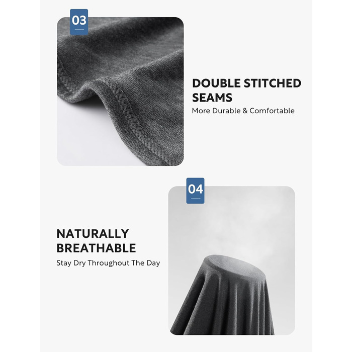 Слідки чоловічі DAVID ARCHY з бамбука (XXL) – м'які, без етикетки, дихаючі, різні кольори