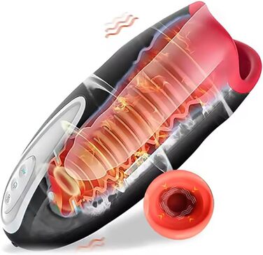 Вібратор для чоловіків Guspiun з нагріванням та 10 режимами - для соло задоволення