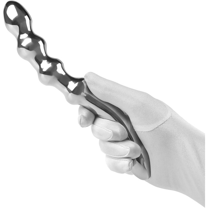 Анальний стимулятор SXOVO з нержавіючої сталі: двійний дildo, масажер простати, для чоловіків та жінок